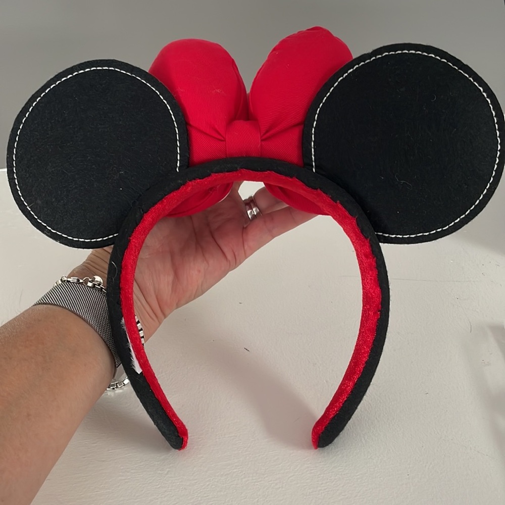 Bundle- Minnie Mouse Button Bow Ears & Mickey Lig… - image 2